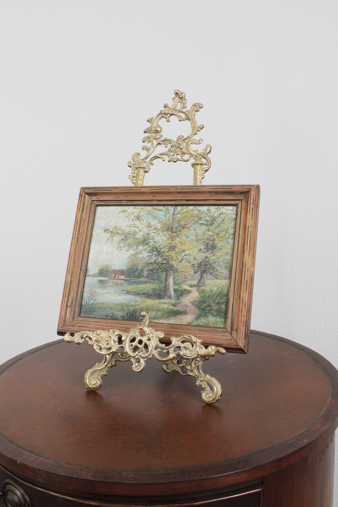 atril de laton vintage