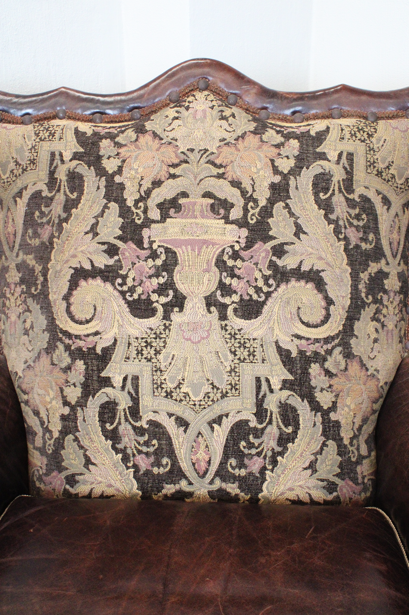 sillon vintage de piel