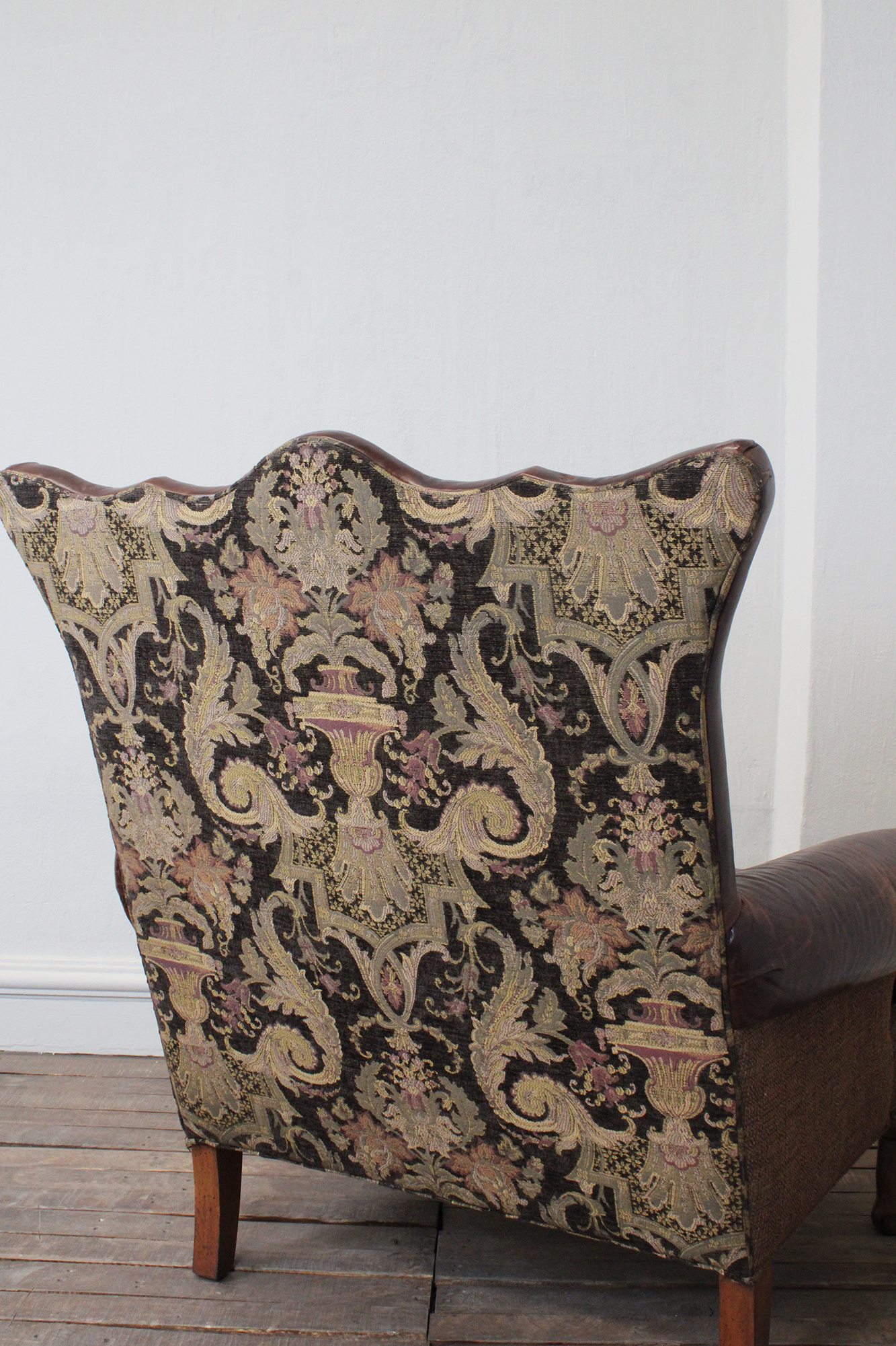 sillon vintage de piel